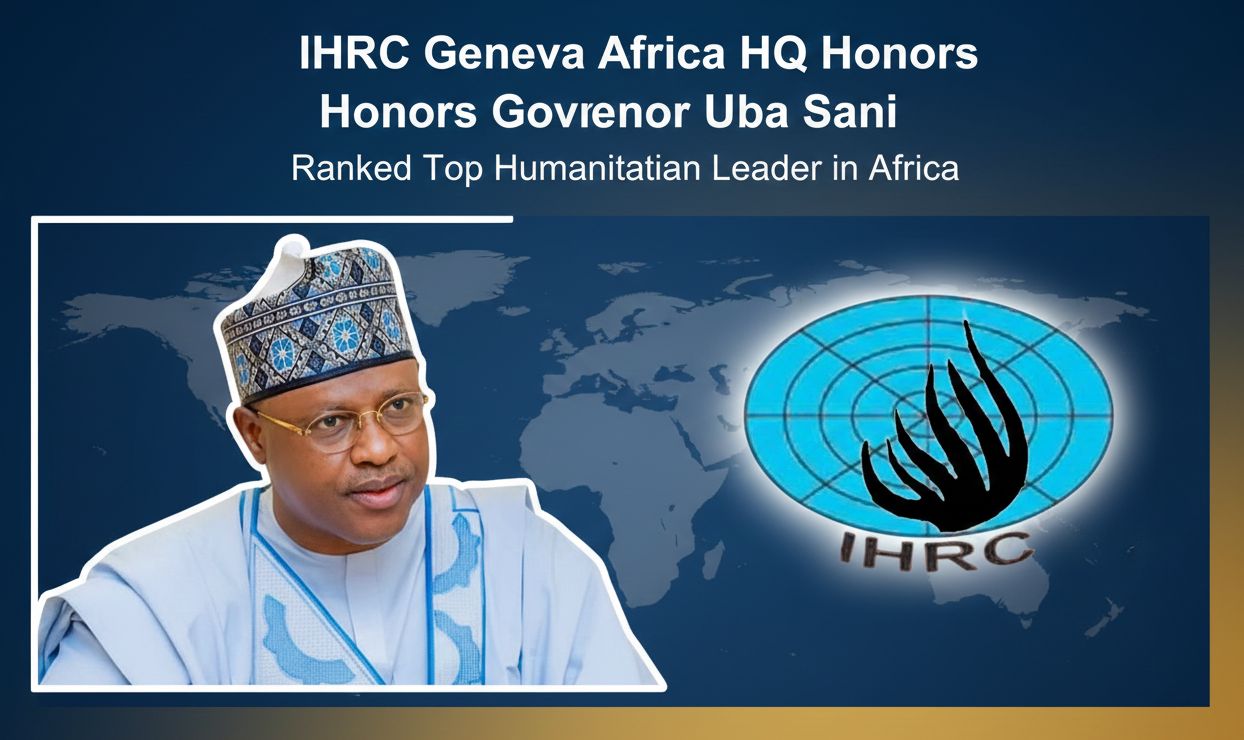 FACT NEWS: IHRC Geneva Africa HQ Ranks Governor Uba Sani of Kaduna State, Nigeria as Top Humanitarian Leader in Africa